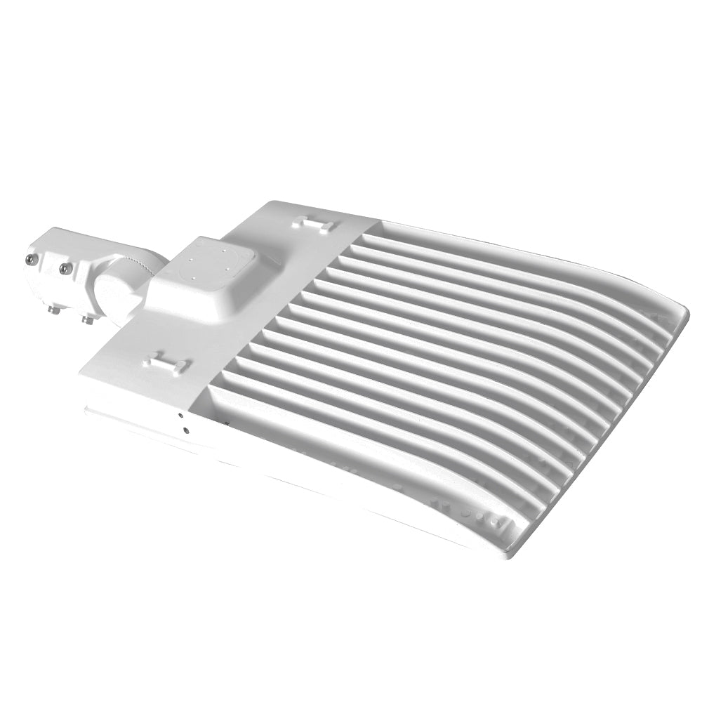 150W 300W White LED Parking Lot Light 5000K 140LM/W 120-277V/277-480V 600-1200W MH HID HPS Replacement, LED Shoebox Street Pole Lights UL DLC Listed