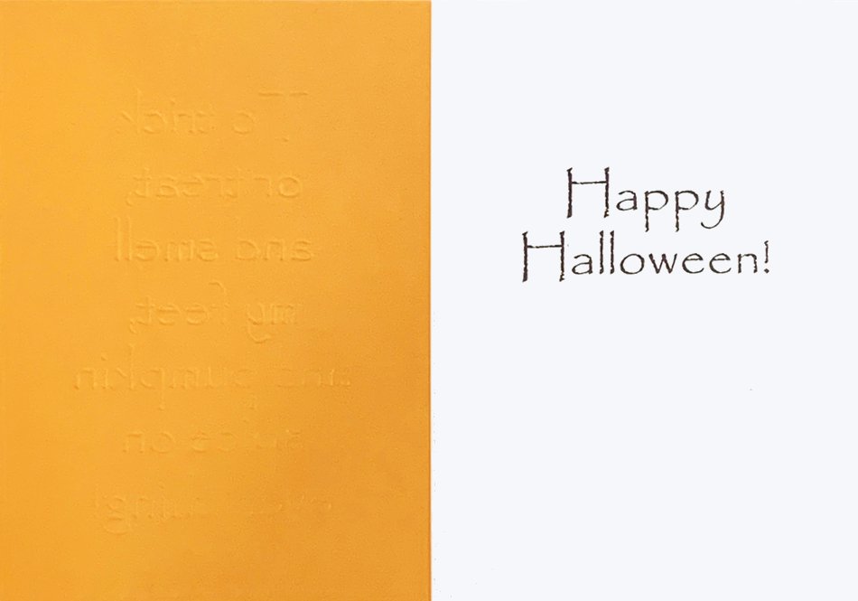 Pumpkin Spice - Halloween Greeting Card