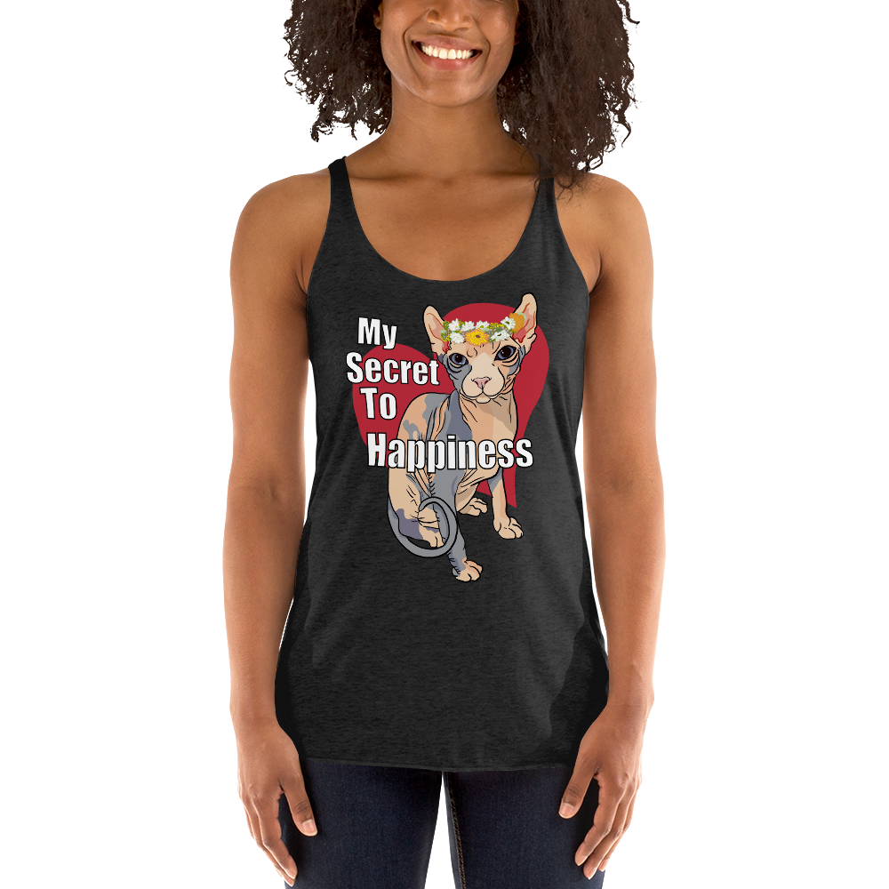 "MY SECRET TO HAPPINESS" TANK