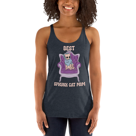 "BEST SPHYNX CAT MOM" TANK