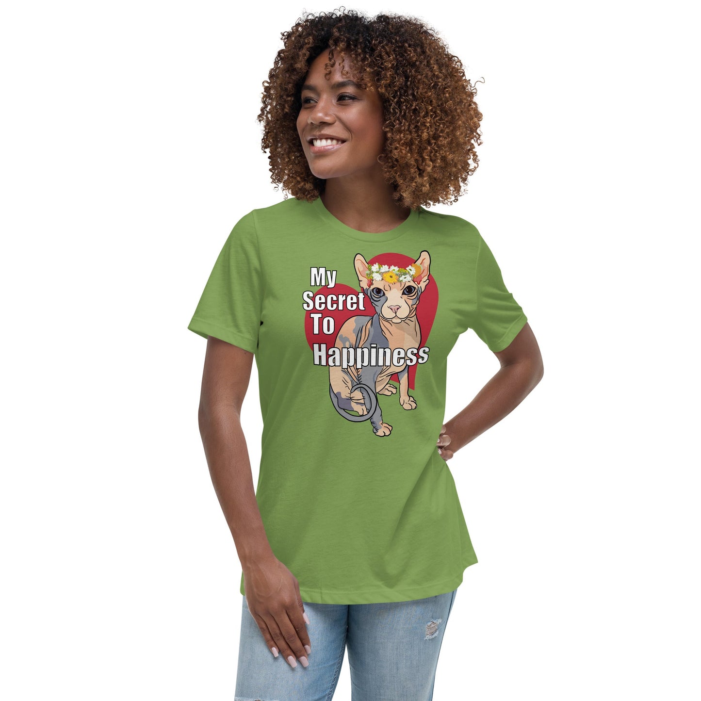 "MY SECRET TO HAPPINESS" TEE