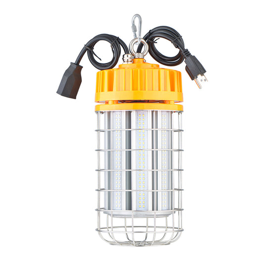Linkable 100W 150W LED Temporary Work Light 5000K Daylight Hanging Construction Lights with Hook for Indoor Outdoor Lights ETL Listed