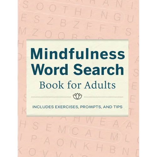 Mindfulness Word Search Book for Adults