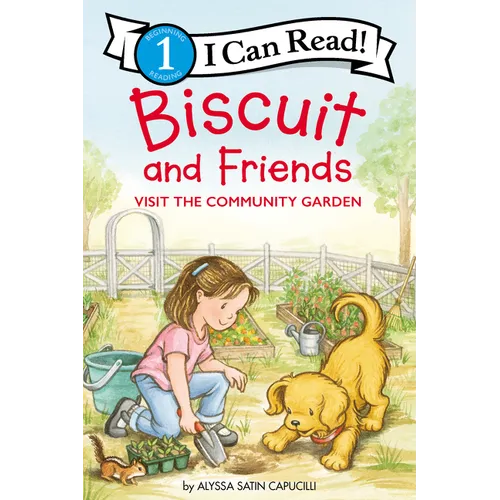 Biscuit and Friends Visit the Community Garden