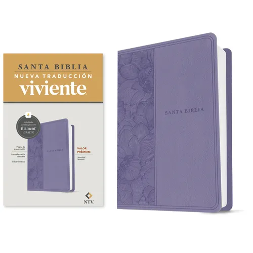 Biblia Valor Prémium Ntv Con Filament (Sentipiel, Morado)