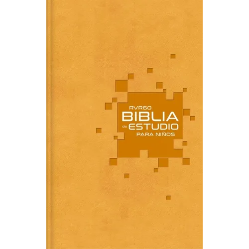 Rvr60 Biblia de Estudio Para Niños, Leathersoft, Mango: La Biblia Para Niños Más Completa
