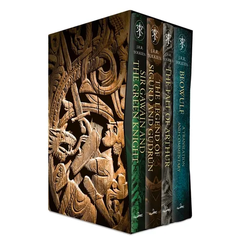 Tolkien Myths and Legends Box Set: Sir Gawain and the Green Knight, the Legend of Sigurd and Gudrún, the Fall of Arthur, Beowulf
