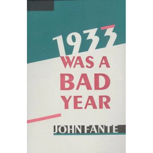 1933 Was a Bad Year