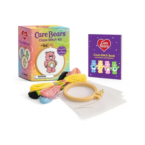 Care Bears Cross-Stitch Kit: Includes 4 Patterns
