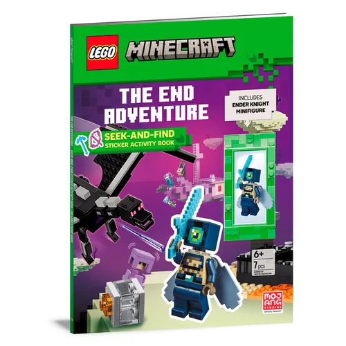 The End Adventure (Lego Minecraft): A Seek & Find Activity Book