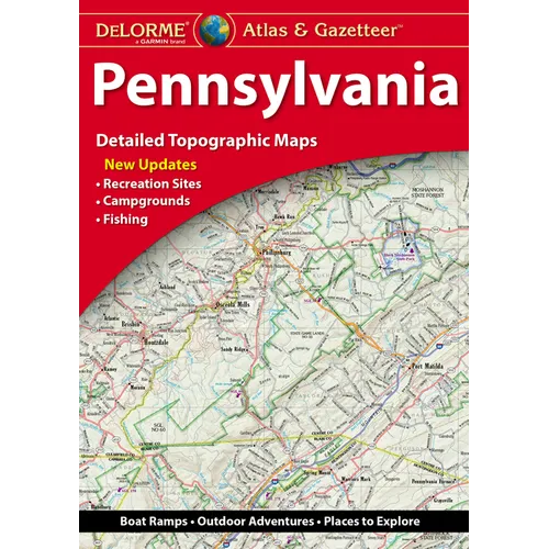Delorme Atlas & Gazetteer: Pennsylvania