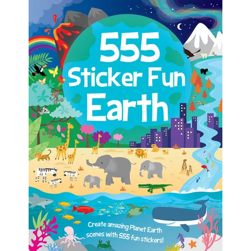 555 Sticker Fun - Earth