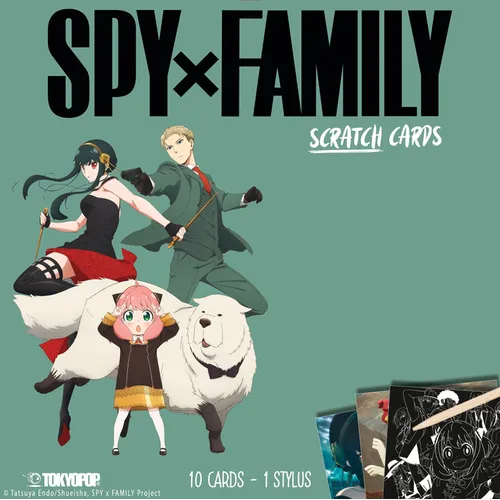 Spy X Family S1 Scratch Cards