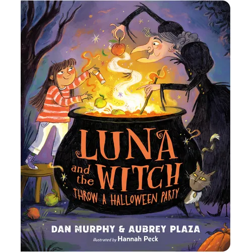 Luna and the Witch Throw a Halloween Party