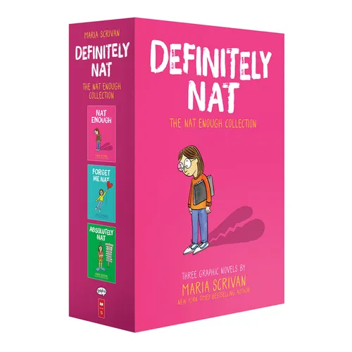 Definitely Nat: A Graphic Novel Box Set (Nat Enough #1-3)