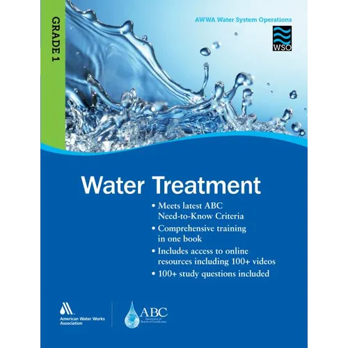 Water System Operations (Wso) Water Treatment, Grade I