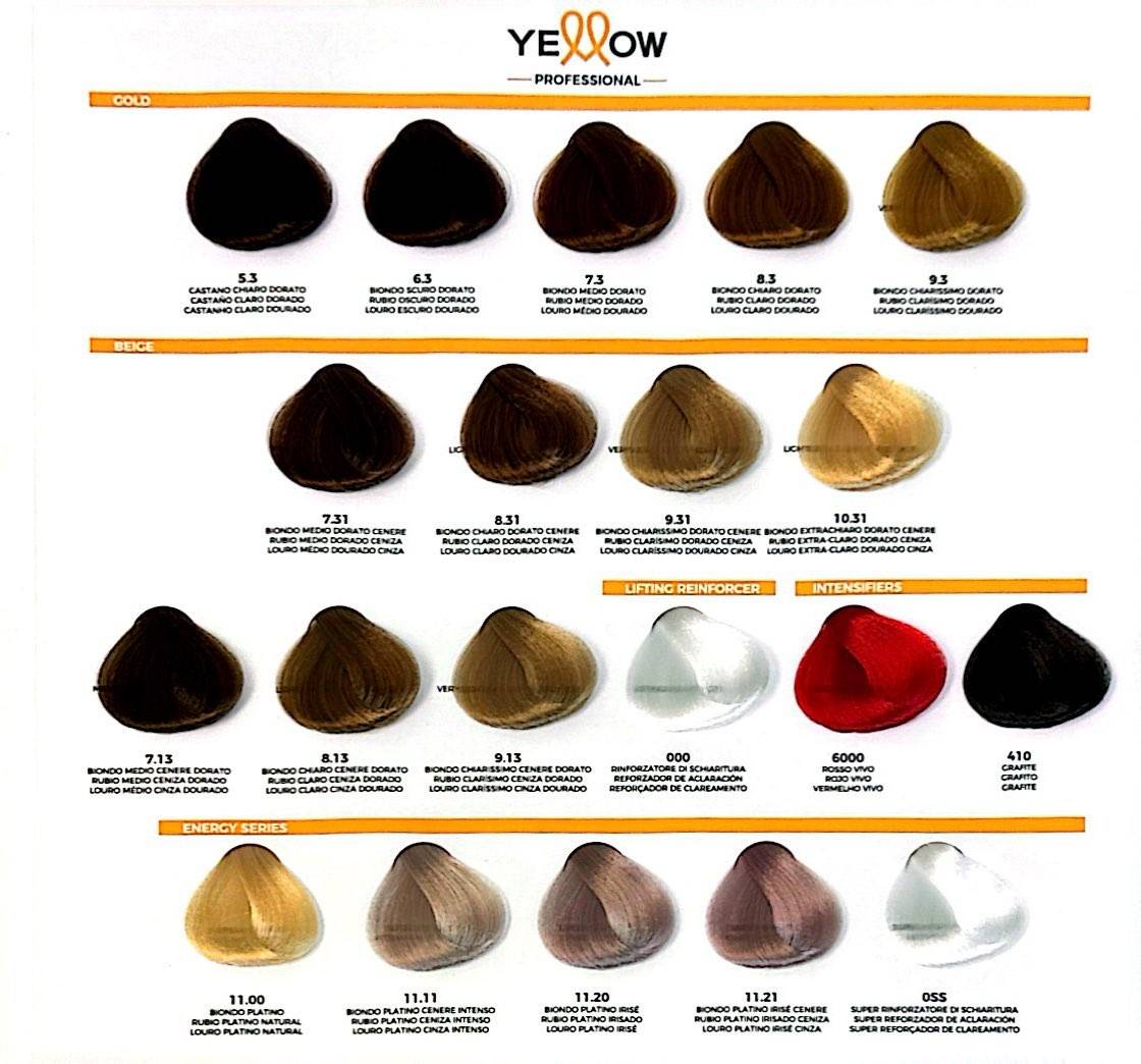 Alfaparf Milano Yellow Permanent Hair Color Dye - Choose Color