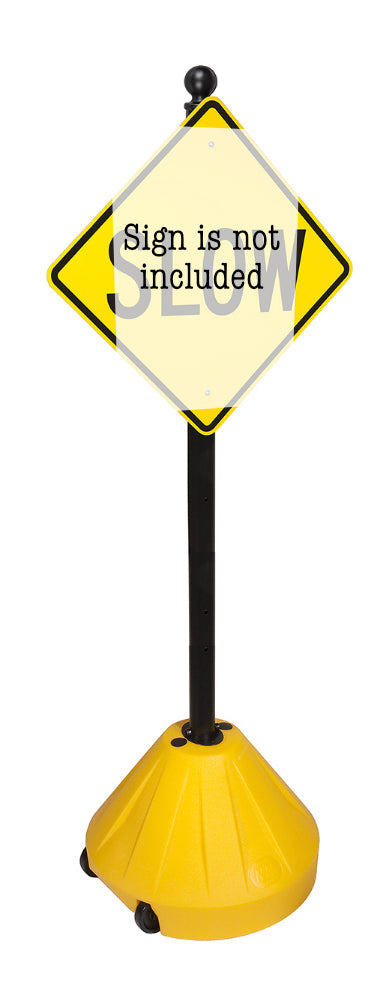 Tip ‘N Roll® 48" Portable Pole Sidewalk for your Sign