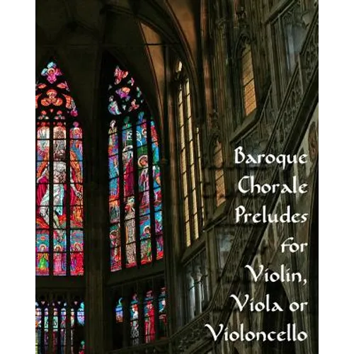Baroque Preludes For Violin, Viola Or Violoncello