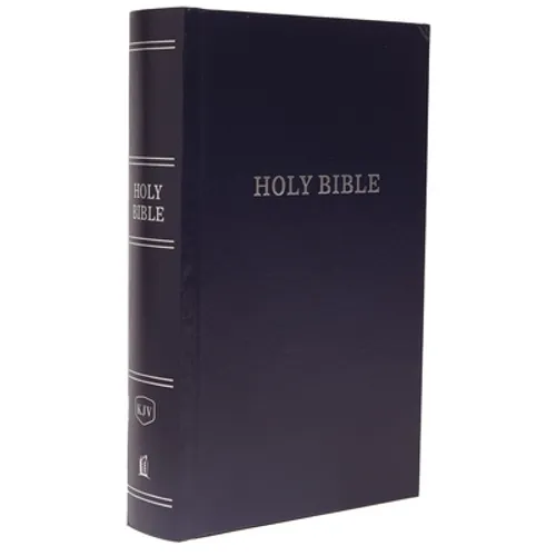 KJV, Pew Bible, Large Print, Hardcover, Blue, Red Letter Edition