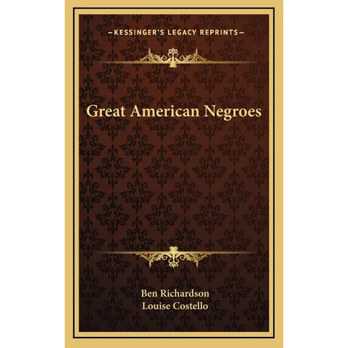 Great American Negroes