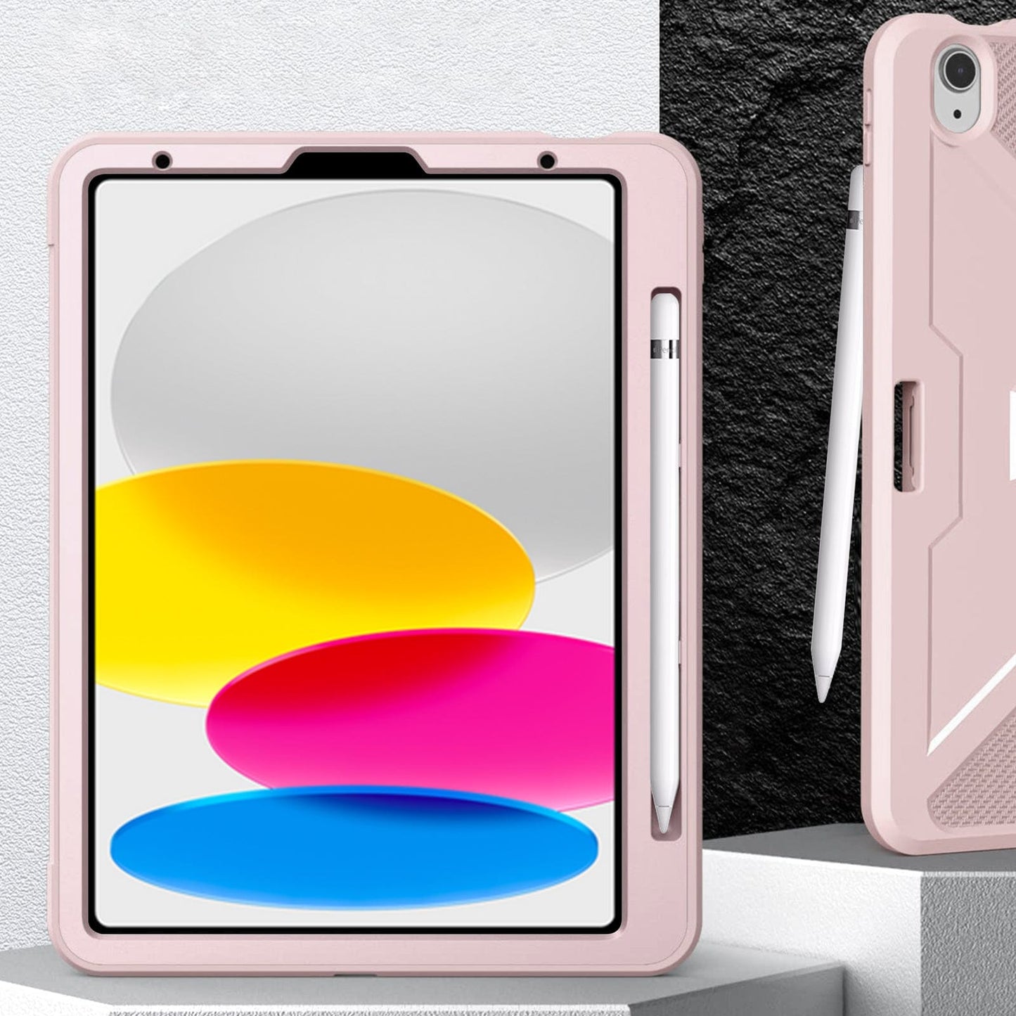 Raider Series Heavy Duty Tri - Fold Case - iPad A16 11 - inch & iPad 10.9 - inch 10th Generation - Zerodamage Sahara Case LLC - Little Red General Store