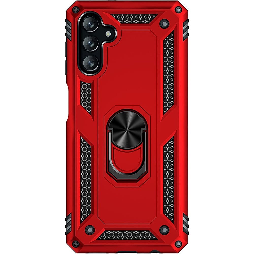 Red Military Kickstand Series Case with Belt Clip - Samsung Galaxy A13 5G - Zerodamage Sahara Case LLC - Little Red General Store
