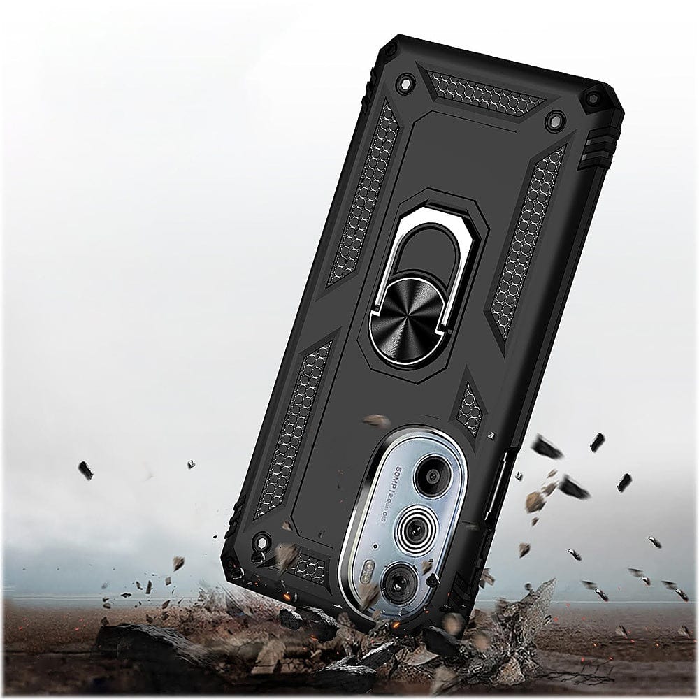 Raider Series Heavy Duty Kickstand Case - Motorola Edge+ (2022) - Zerodamage Sahara Case LLC - Little Red General Store