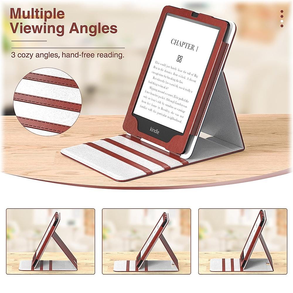 Venture Series Multi - Angle Case - Amazon Kindle Paperwhite - Zerodamage Sahara Case LLC - Little Red General Store