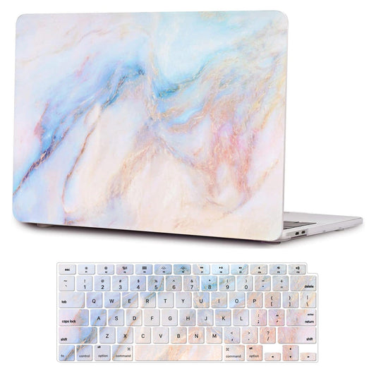 Hybrid - Flex Blue Marble Arts Case - MacBook Pro 13" (2020 - 2022, Intel & M1/M2) - Zerodamage Sahara Case LLC - Little Red General Store