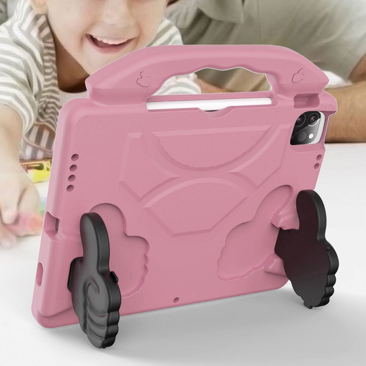 Wander Series Thumbs - up Kickstand Case - iPad Pro 13" M4, iPad Air 13" (M2 2024/M3 2025), and iPad Pro 12.9" (2018 - 2022) - Zerodamage Sahara Case LLC - Little Red General Store