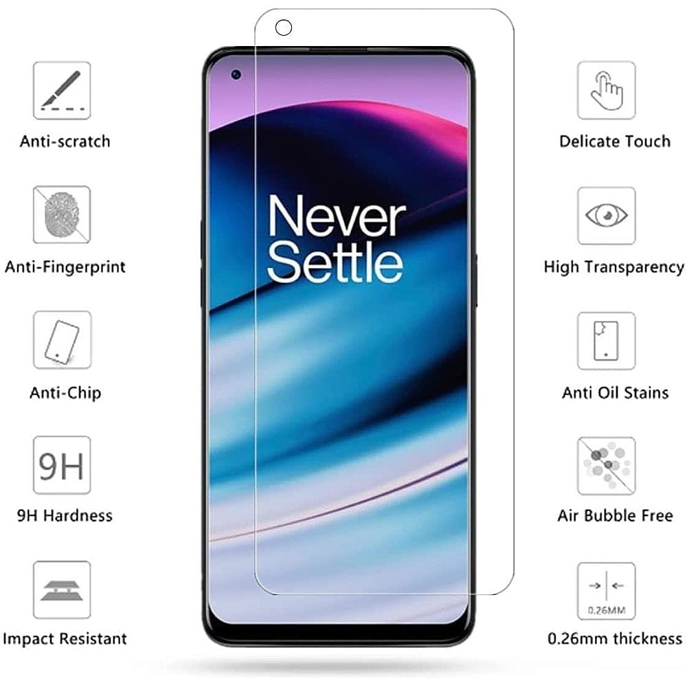 ZeroDamage Ultra - Strong+ Tempered Glass Screen Protector (2 - Pack) - OnePlus Nord N20 5G - Zerodamage Sahara Case LLC - Little Red General Store