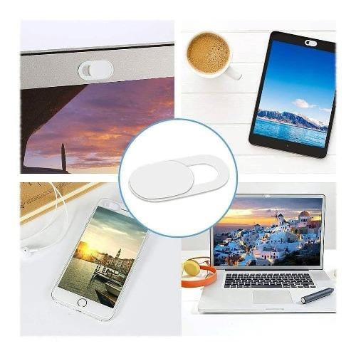 Silver Anti - Spy Privacy Camera Cover (6 - Pack) - Laptops, Tablets, TVs, and Phones - Zerodamage Sahara Case LLC - Little Red General Store
