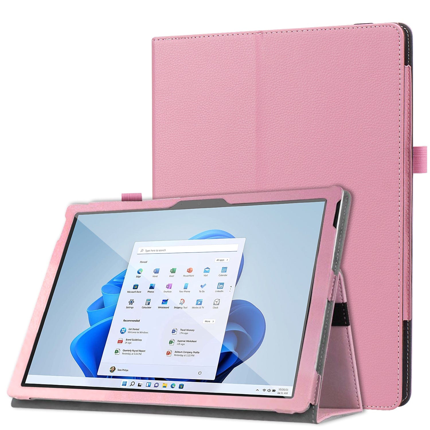 Indy Series Bi - Fold Folio Case - Microsoft Surface Pro 8 - Zerodamage Sahara Case LLC - Little Red General Store