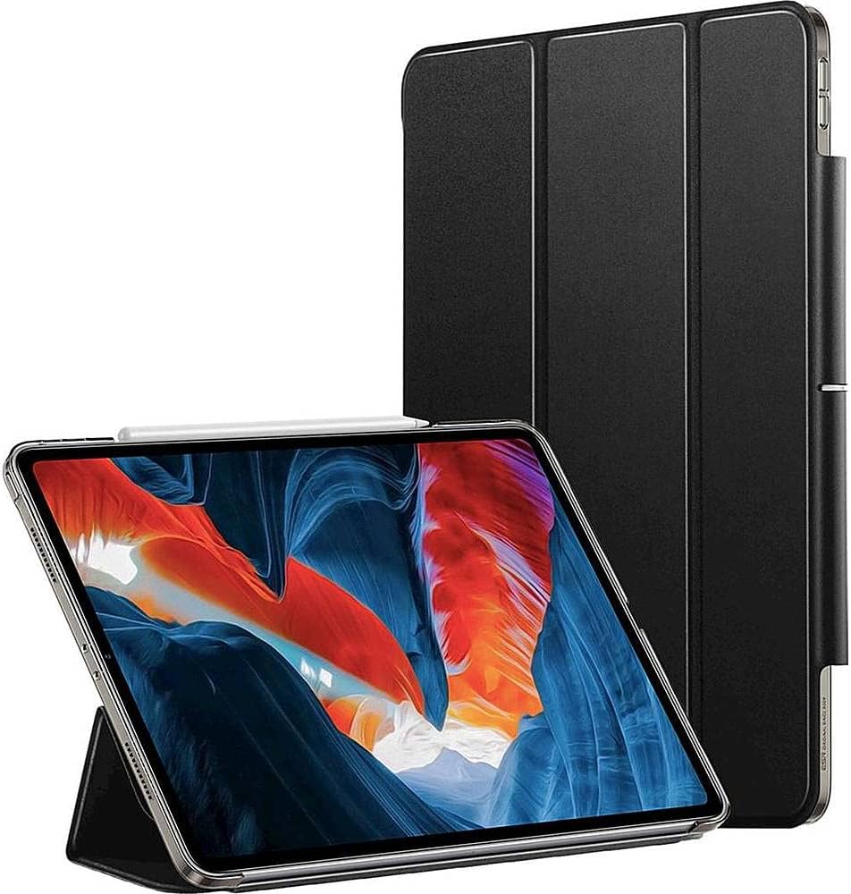 ESR Black Folio Case with Tempered Glass Screen - iPad Pro 12.9" (4th, 5th, and 6th Generation) - Zerodamage Sahara Case LLC - Little Red General Store