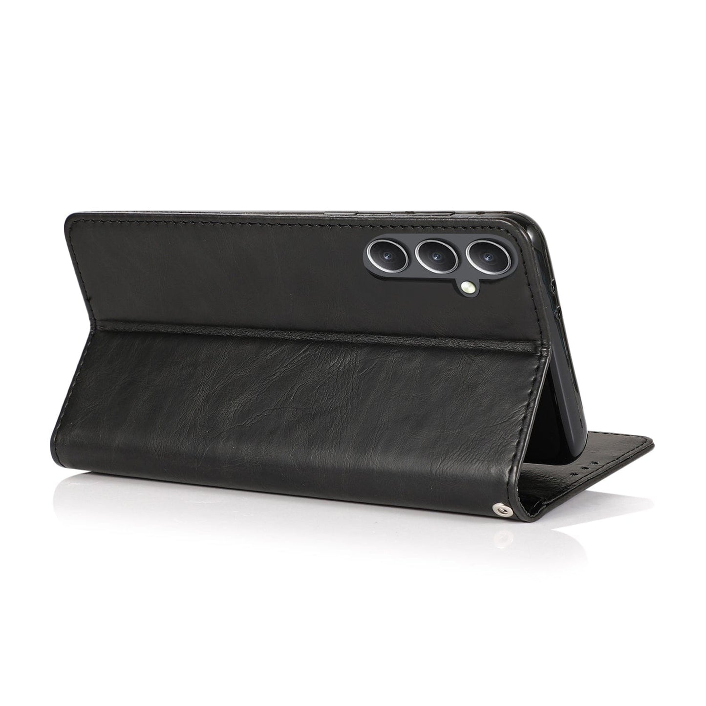 SaharaCase - Indy Series Wallet Case for Samsung Galaxy S24 FE - Scorpion Black - Zerodamage Sahara Case LLC - Little Red General Store