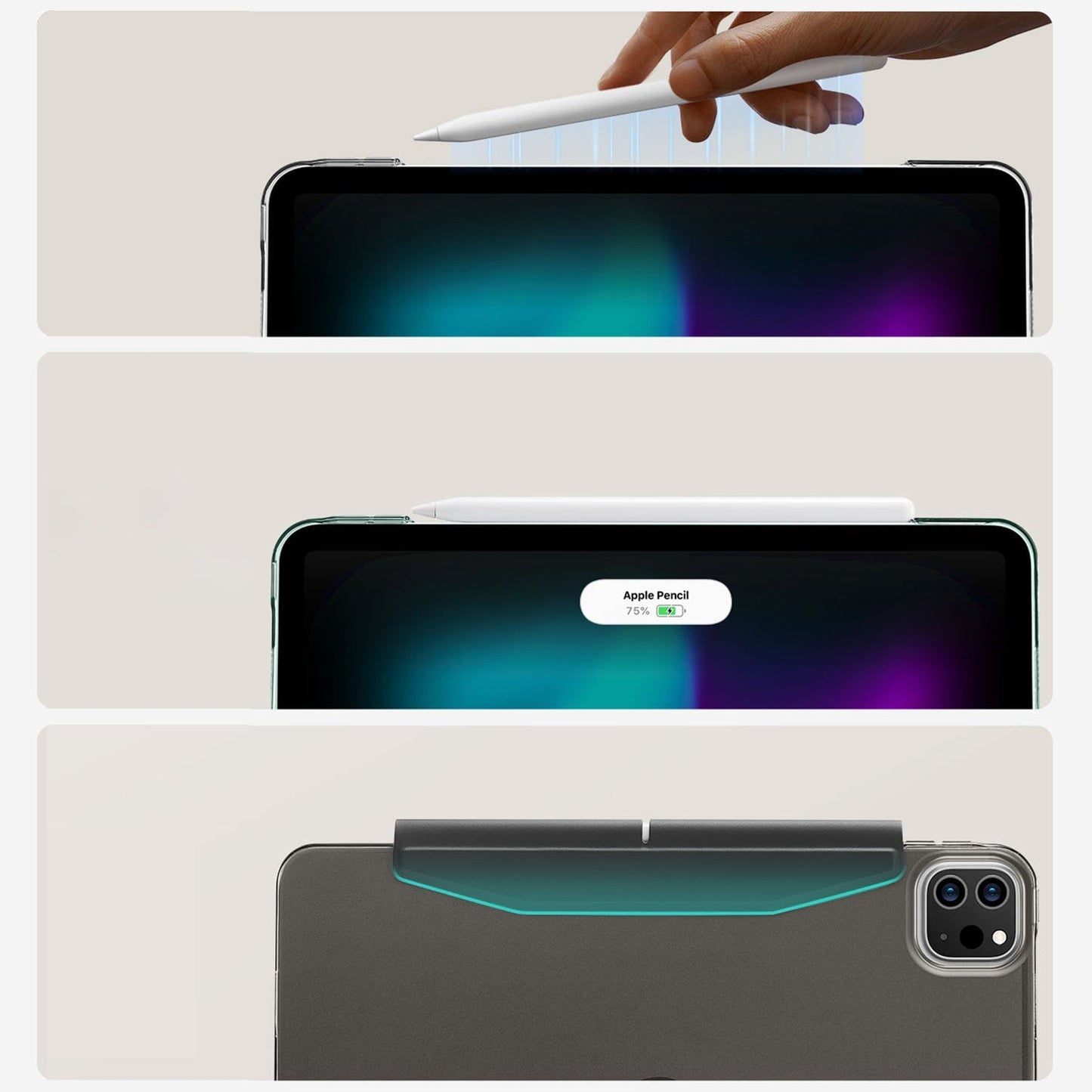 Venture Series Tri - Fold Case - iPad Pro 13" M4 - Zerodamage Sahara Case LLC - Little Red General Store