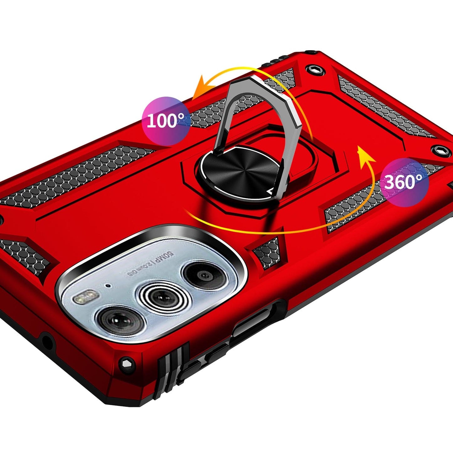 Raider Series Heavy Duty Kickstand Case - Motorola Edge+ (2022) - Zerodamage Sahara Case LLC - Little Red General Store