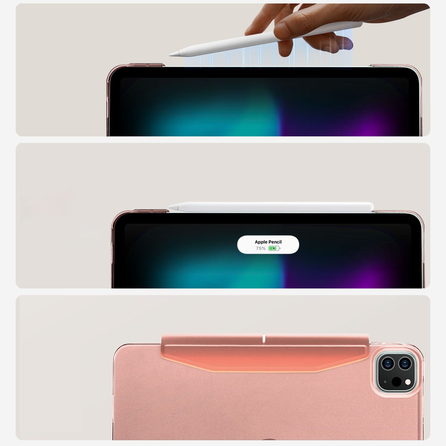 Venture Series Tri - Fold Case - iPad Pro 13" M4 - Zerodamage Sahara Case LLC - Little Red General Store