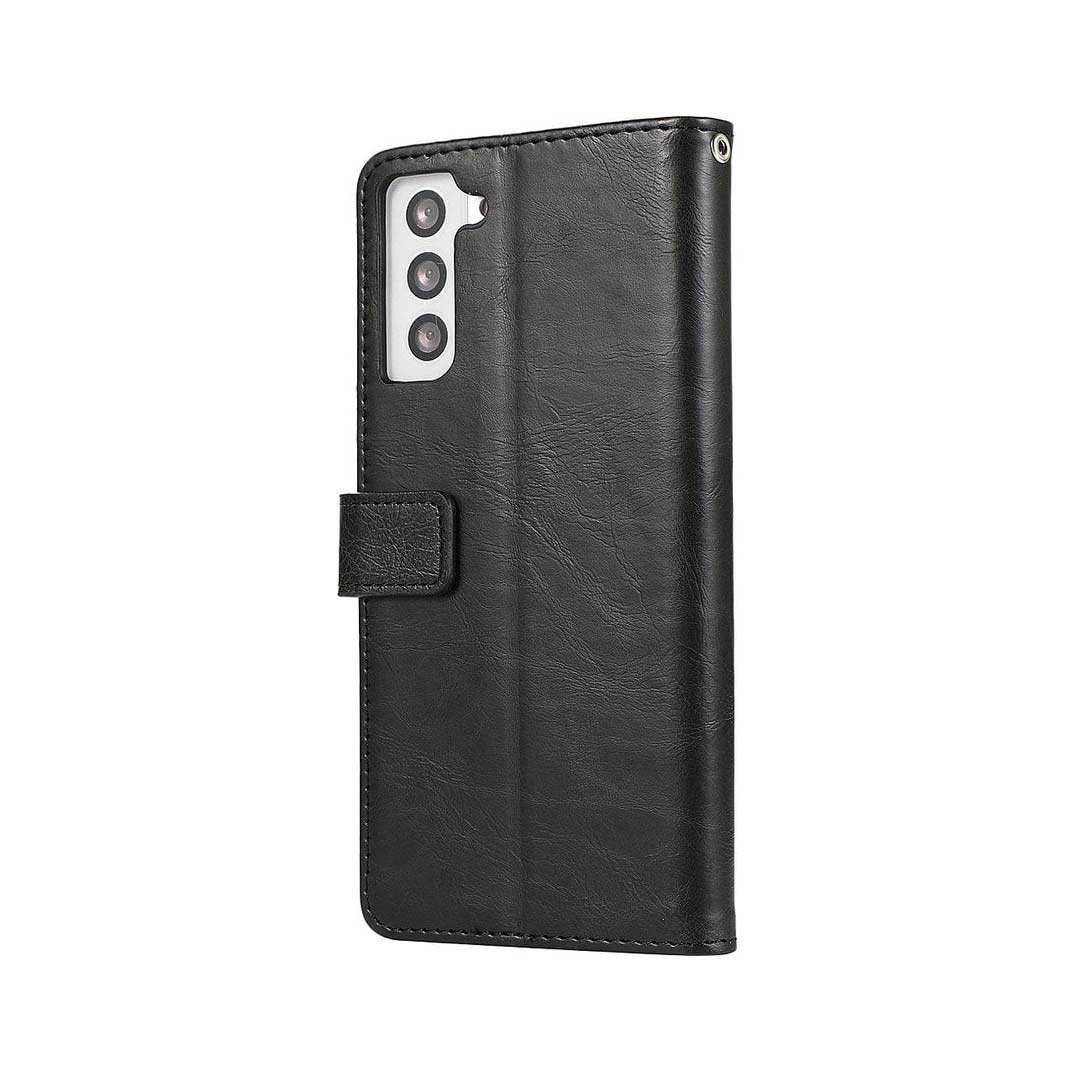 Indy Series Leather Wallet Case - Samsung Galaxy S24 - Zerodamage Sahara Case LLC - Little Red General Store