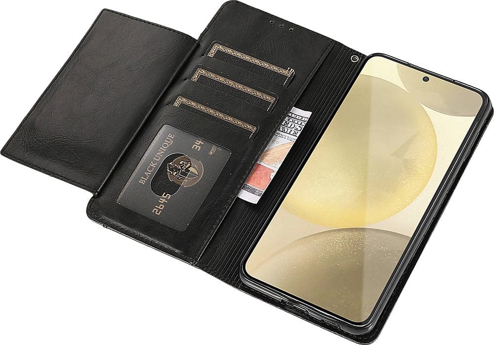 Indy Series Leather Wallet Case - Samsung Galaxy S24 - Zerodamage Sahara Case LLC - Little Red General Store