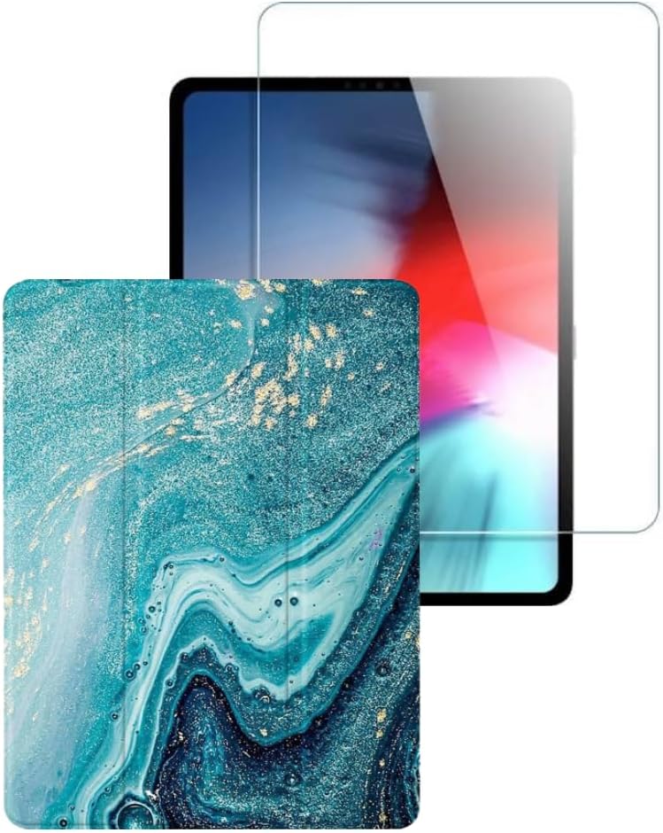 Inspire Series Folio Case with Glass Screen - iPad 12.9 - Zerodamage Sahara Case LLC - Little Red General Store