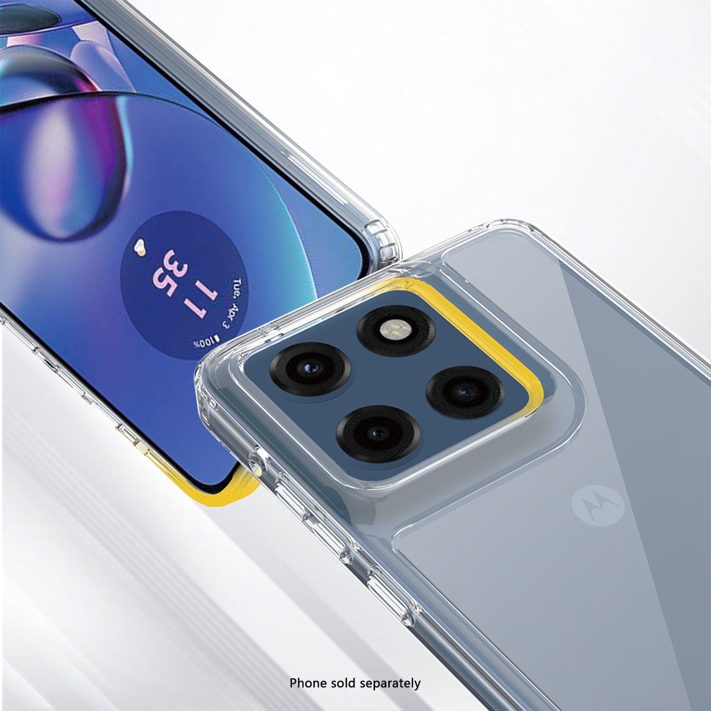 Venture Series Hard Shell Case for Motorola Moto G Stylus 5G (2025) - Clear - Zerodamage Sahara Case LLC - Little Red General Store