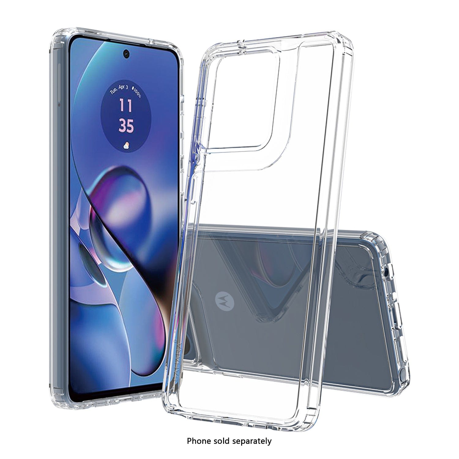 Venture Series Hard Shell Case for Motorola Moto G Stylus 5G (2025) - Clear - Zerodamage Sahara Case LLC - Little Red General Store