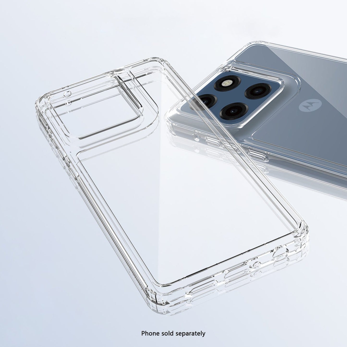 Venture Series Hard Shell Case for Motorola Moto G Stylus 5G (2025) - Clear - Zerodamage Sahara Case LLC - Little Red General Store