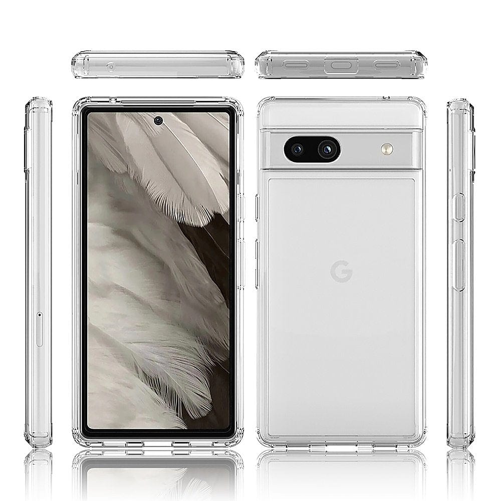 Venture Series Clear Hard Shell Case - Google Pixel 7a - Zerodamage Sahara Case LLC - Little Red General Store