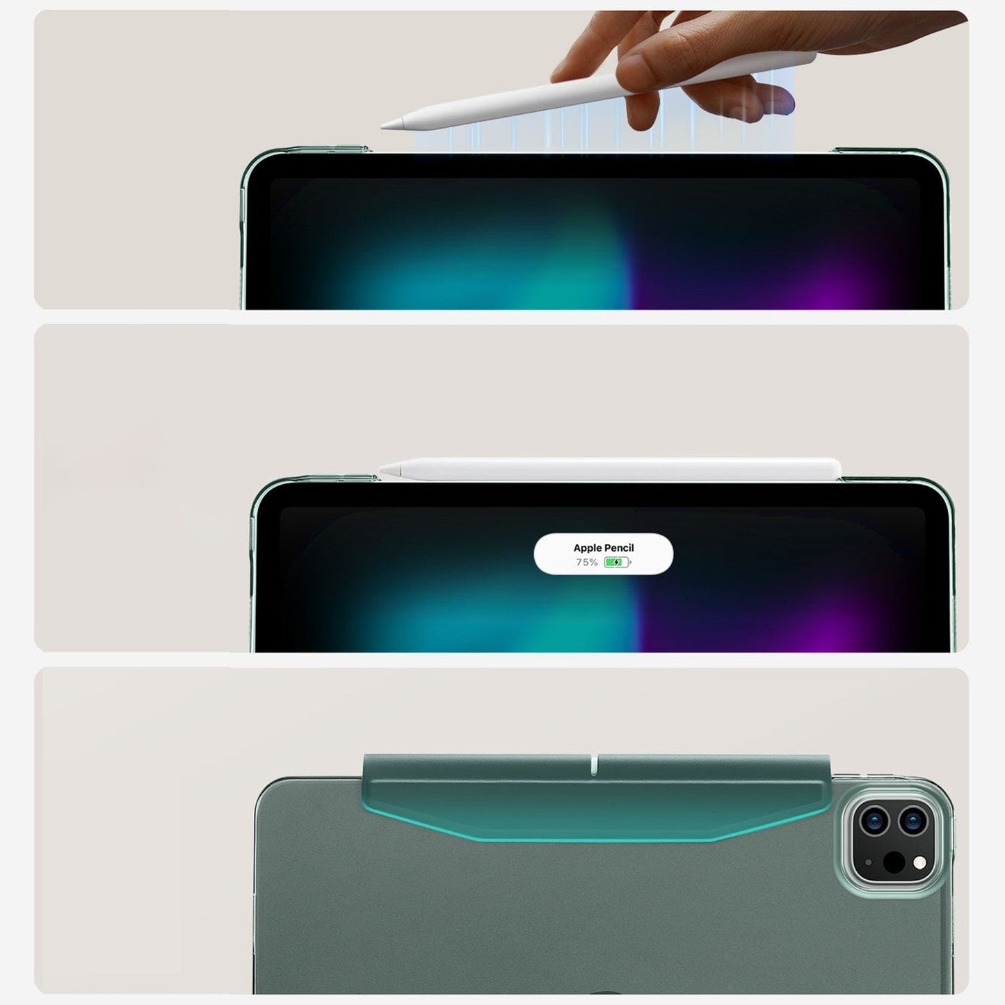 Venture Series Tri - Fold Case - iPad Pro 13" M4 - Zerodamage Sahara Case LLC - Little Red General Store