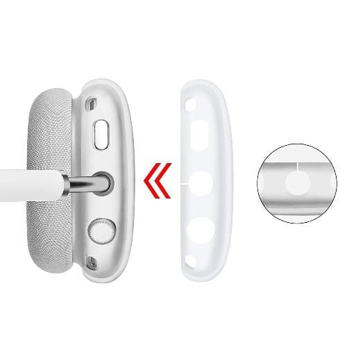 Hybrid - Flex Transparent Clear Case - Apple AirPods Max - Zerodamage Sahara Case LLC - Little Red General Store